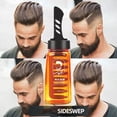 thumbnail image 1 of Gel de cera para el cabello en 1 con peine, crema capilar de larga duración para hombres, herramienta de peinado profesional, laca para el cabello para hombres, gel de fijación flexible, 260 ml., 1 of 9