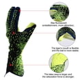 thumbnail image 3 of Black 6 Guantes de agarre fuerte con dedo para protección guantes protectores antideslizantes para Adu, 3 of 5