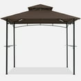 MASTERCANOPY 8' x 5' Grill Gazebo Canopy Outdoor BBQ Gazebo Shelter