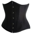 thumbnail image 4 of Fjofpr Clothes Black Corset Tops for Women Fashion Women's Plus Size Boned Corsets Shapewear Outfit Solid Sexy Underwear Shapewear, 4 of 4