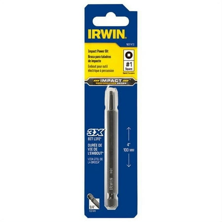 UPC: 0885911650441 | Irwin 2629616 Steel Impact Bit – Black Oxide