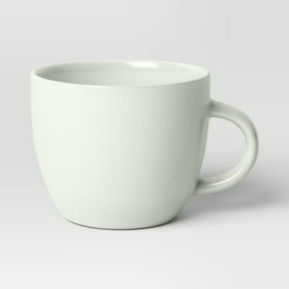 16oz Stoneware Avesta Mug Light Green