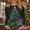 Green, variant on Christmas Graphic Tops for Women - Loose Fit Tunic Blouses with Season Snowflake Print, Fall Holiday Tees,Funny Christmas Long Sleeve Tops