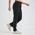 thumbnail image 2 of MASKERT Women's Hiking Pants-27" Lightweight Quick Dry Sweatpants Casual Safari Work Travel Outdoor Clothes Black（Size XS-XXXL）, 2 of 9