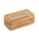 thumbnail image 4 of Dispensador de pañuelos faciales rectangular decorativo de metal con soporte para caja de pañuelos. Estilo A, 4 of 9