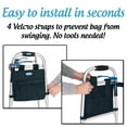 thumbnail image 5 of Top Glides Universal 5-Pocket Side Bag/Tote/Pouch - Black, 5 of 9