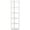 White, variant on GVN Storage Shelves, Bookshelf Stand,6-Tier Corner Shelf, Small Corner Bookshelf Storage Rack,White