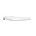 thumbnail image 7 of Elongated Open Front Commercial Toilet Seat without Cover in Black (with Self-Sustaining Hinge), 7 of 7