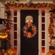 thumbnail image 1 of Calabazas artificiales Guirnalda de bayas Guirnalda de otoño Decoración de pared colgante Guirnalda de otoño decorativa para el hogar de otoño 40cm BLESIY Corona colgante de puerta delantera, 1 of 8