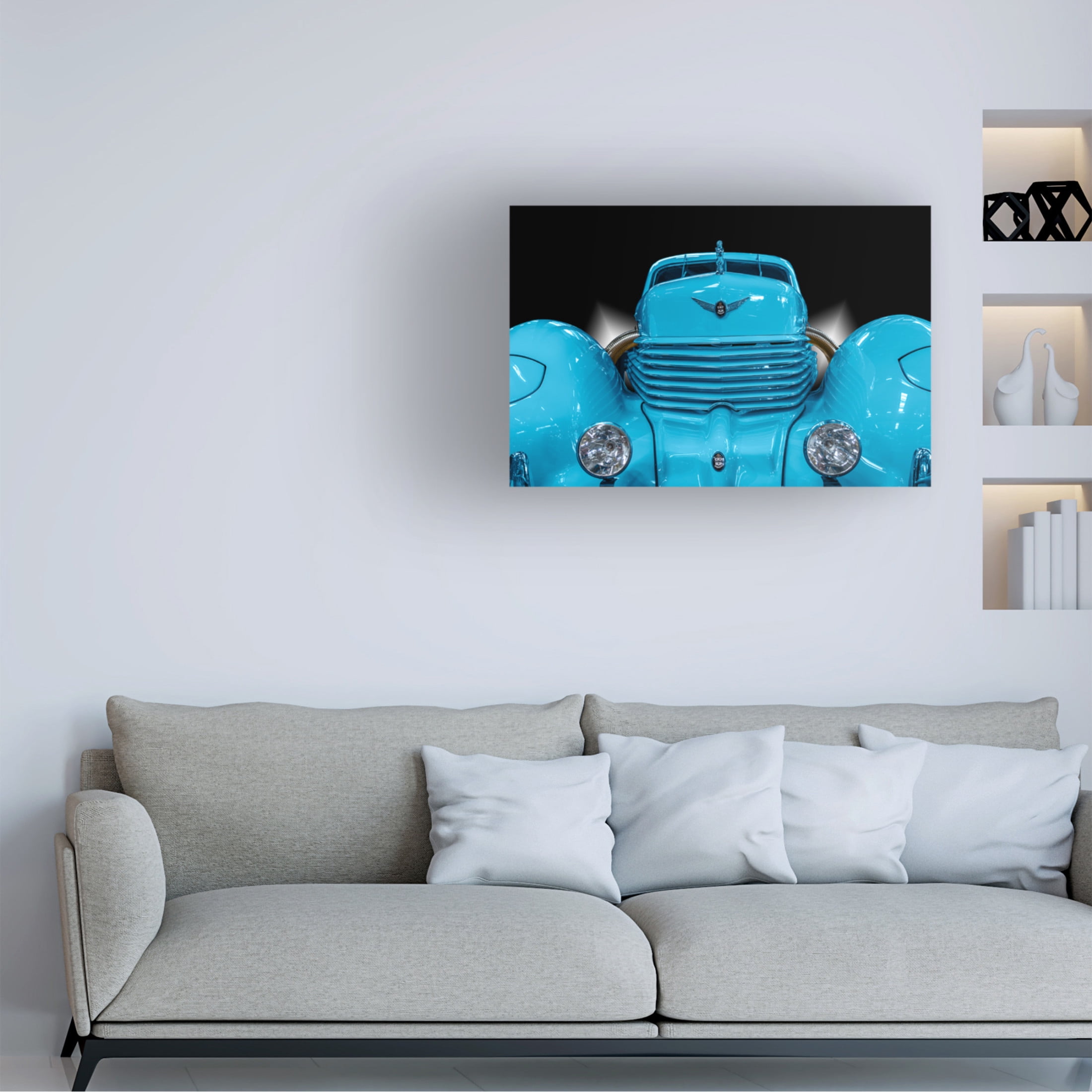 Trademark Fine Art Roland Weber  The Blue Cord Canvas Wall Art