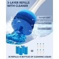 thumbnail image 2 of Esponja Leebein HK-047 con cabezales desechables para inodoro, 36 unidades, 2 of 7