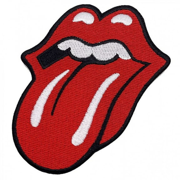 The Rolling Stones Tongue Logo 3x3.75 Patch