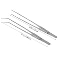 thumbnail image 2 of 2 pinzas rectas de acero inoxidable de 27 CM y pinzas de punta curva, pinzas para plantas acuáticas, herramientas para plantas de peceras, 2 of 3