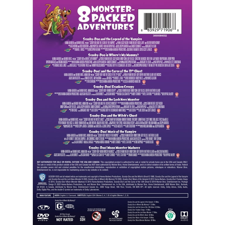 Scooby-Doo! Monster Movies Collection (DVD) Legend of Vampire