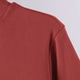 thumbnail image 6 of Sevevn Women's Fashion Casual Round Neck Internal Construction Solid Color Shirt Long Sleeve Top Red XXXXL Summer Clearance, 6 of 7