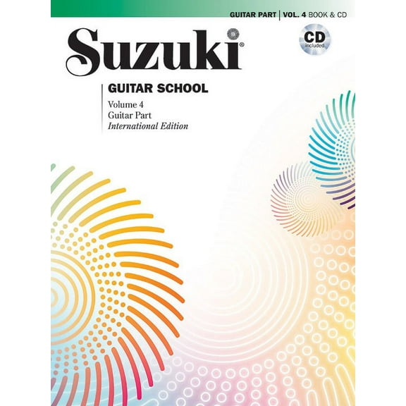Suzuki Guitar School: Guitar Part Volume 4, Book and CD