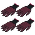 thumbnail image 4 of Oven Mitts, Heat Resistant Gloves High Temperature Resistant Anti Scalding  For Barbecue For Kitchen Rose Red Silicone Rose Red Edge, 4 of 8