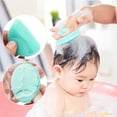 thumbnail image 3 of 4 Pack Baby Cradle Cap Brush, Baby Bath Brush, Silicone Baby Cradle Cap Brush - Exfoliate and Massage - Shampoo Scalp Scrubber for Hair Care and Body Care, 3 of 8