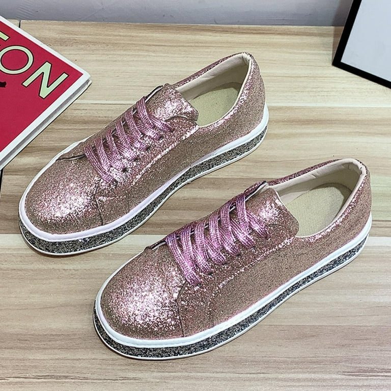Rosé Muse Glitter point sneakers シルバー M Rosé Muse Glitter point sneakers シルバー M