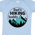 thumbnail image 4 of Inktastic Dad's Hiking Buddy with Mountains and Trees Boys or Girls Baby Bodysuit, 4 of 5