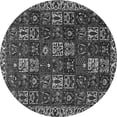thumbnail image 1 of Ahgly Company Indoor Round Persian Gray Traditional Area Rugs, 4' Round, 1 of 1