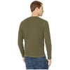 Lucky Brand Men's Long Sleeve Crew Neck One Pocket French Rib Thermal Shirt, Olive Night, Small