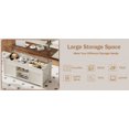 thumbnail image 6 of HAIMOO 47in Farmhouse Lift Top Coffee Table with Sliding Groove Barn Door, Lifting Tabletop and Adjustable Shelf Rustic Center Table for Living Room Office with Hidden Storage Compartment, 6 of 16