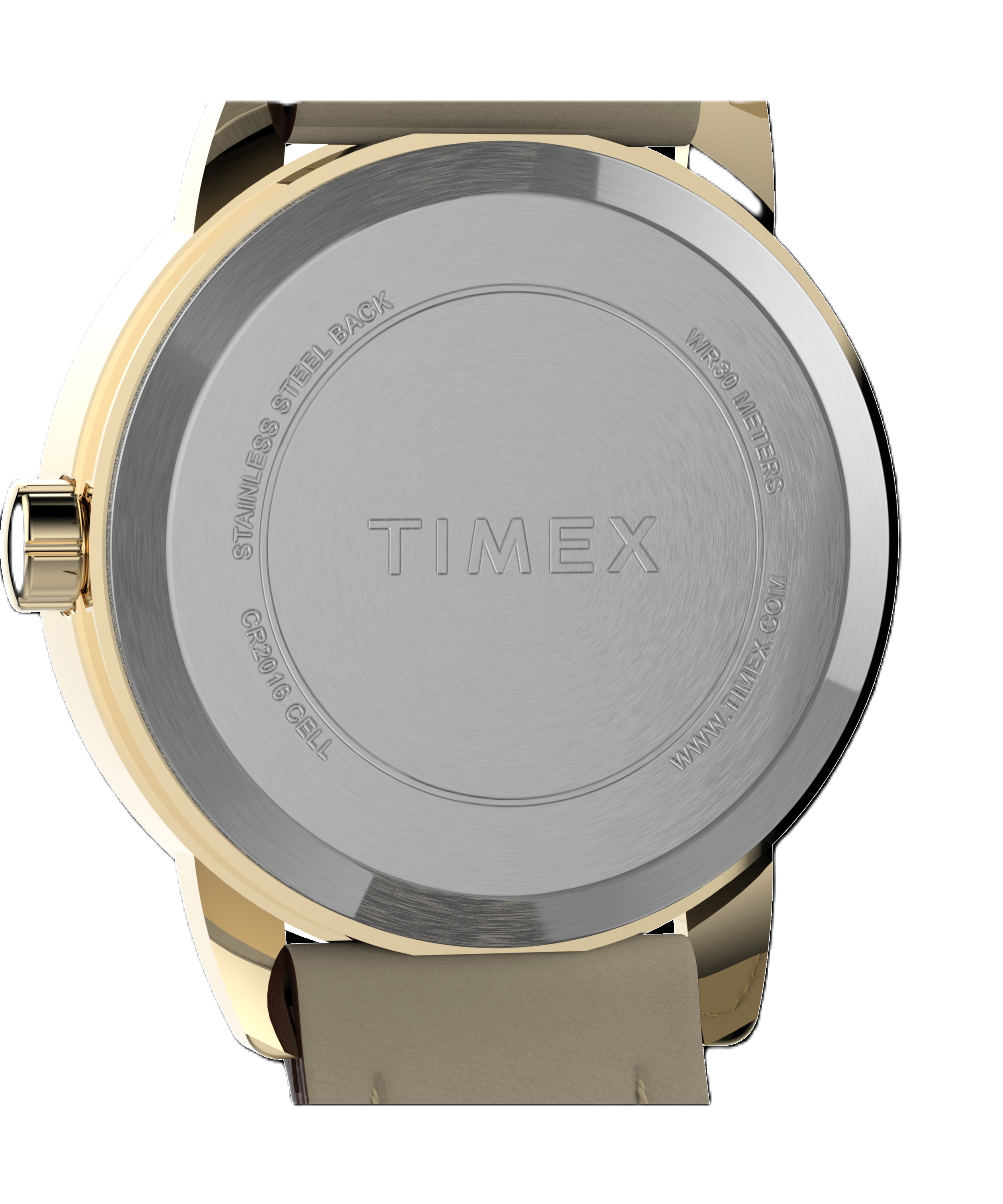 Timex Ladies' Dress Brown Leather Strap