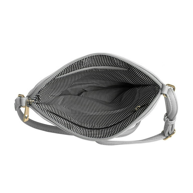 Deluxity Lightweight Medium Lady Crossbody Bag with Tassel Deluxity Lightweight Medium Lady Crossbody Bag with Tassel