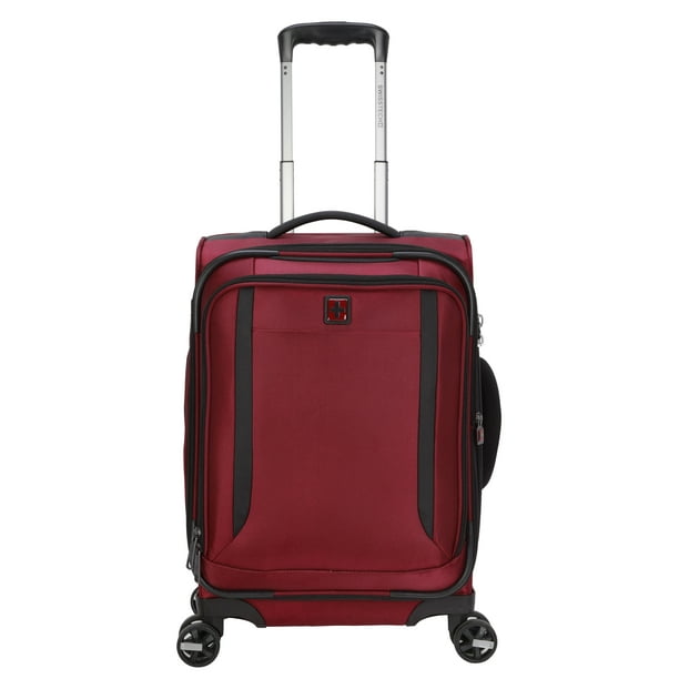 Swiss Tech 20" Softside Carryon Luggage, Maroon
