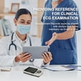 thumbnail image 4 of ChoiceMMed Handheld ECG Monitor - Record ECG and Heart Rate On-The-Go - Support Storing Up to 200 Records - No Subscription Required - Compact and Portable - Works with Most Smartphones - LCD Display, 4 of 9