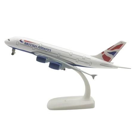British Airways A380 Plane Model 1:400 Scale Alloy Gift Aircraft Collectible for Display