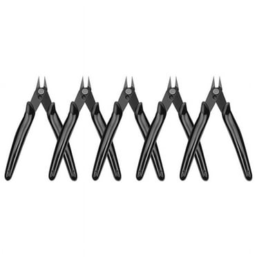 Wire Cutters 5 Inch Cutter Zip Tie Nippers Braces Nail Puller Pliers Twisting Heavy Duty Flush