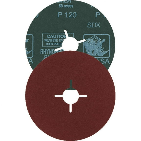 Buy Indasa 4.5" Rhynofibre Silver Resin Fiber Grinding Discs, 4500 Series, 25/Pack – Grit 24 to 120