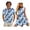 Blue Hibiscus, variant on Matching Hawaiian Outfits for Couples Tropical Palm Tree Couple Matching Outfits for Beach Seaside Breathable Womens Summer Dresses Soft and Comfortable