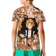 thumbnail image 2 of My Hero Academia Denki Kaminari Kids T-Shirt 3d Printed Graphic T-Shirts Boys And Girls Short Sleeve Shirts For Youth Kids X-Small, 2 of 7