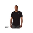 thumbnail image 3 of Milwaukee XXL Short Sleeve Men's Crew Neck Black Hybrid Work Tee Shirt, 3 of 25