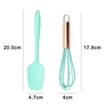 thumbnail image 2 of Los mini utensilios de cocina del silicón fijaron del Cookware antiadherente de 2 pequeñas herramientas de la cocina con el agujero para colgar, 2 of 5