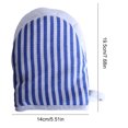 thumbnail image 3 of Bangcool Oven Mittens Stripe Heatproof Non-slip Cotton Linen Kitchen Mittens Baking Mitts, 3 of 10
