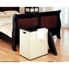 Jute Two Section Hamper
