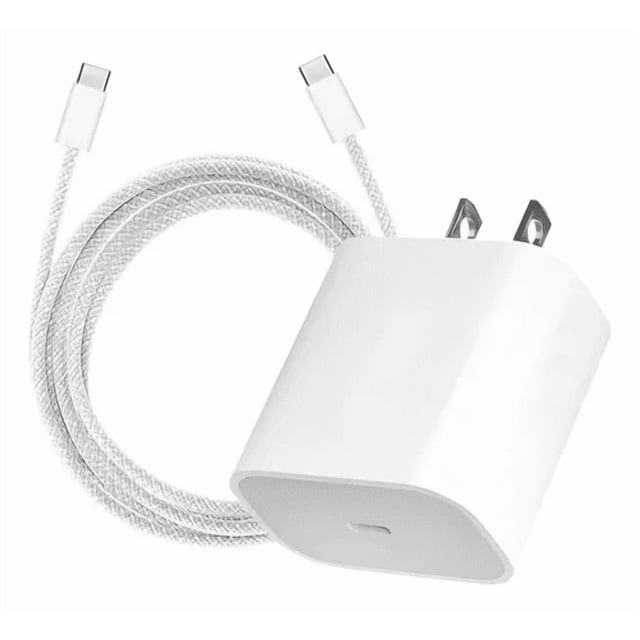 Cargador Con Cable 35W USB-C Mr. Gadgets Para iPhone 15/16 Pro/Pro Max, Carga Rápida Segura Y Compacta