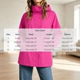 thumbnail image 3 of Drovellove Women's Hooded Trench Coat Slim Fit Windbreaker Jacket - Lightweight Waterproof Outerwear with Flattering Cut, Versatile Casual Style for Daily Errands, Outdoor Walks, 3 of 9