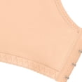 thumbnail image 5 of Oversize Wireless Bras for Women Seamless Plus Size Lounge No Underwire Suppportive Bust Jelly Bra Beige, 5 of 8