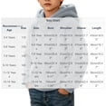 thumbnail image 3 of Lutiedan Boys Girls Sherpa Fleece Hoodie Kids Casual Fuzzy Sweatshirt Plush Winter Warm Hooded Pullover Tops Size 3-14,Gray, 3 of 7