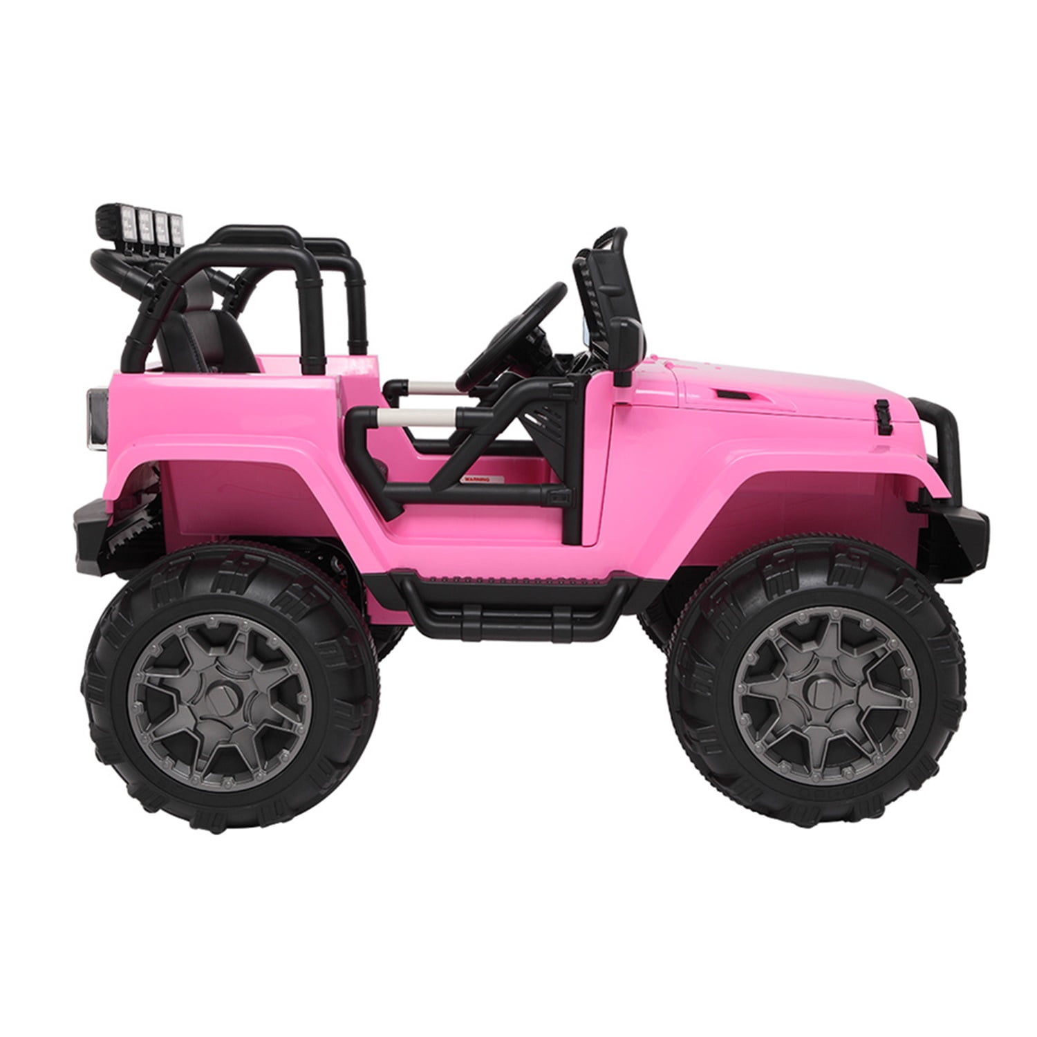 CIPACHO Remodeled Dual Drive 12V Kids Ride On Car Toy 45W * 2 Batter with 2.4G Remote Control, Pink