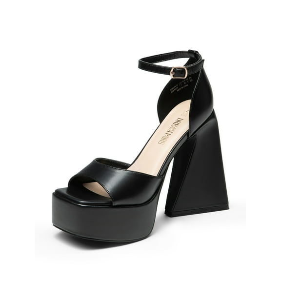 Dream Pairs Womens chunky platform heels Y2K style