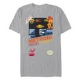 thumbnail image 1 of Nintendo Vintage Metroid Gray T-Shirt-Medium, 1 of 2