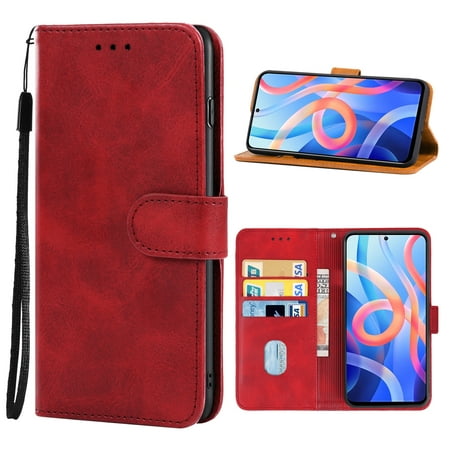 For Xiaomi Redmi Note 11T 5G Leather Phone Case