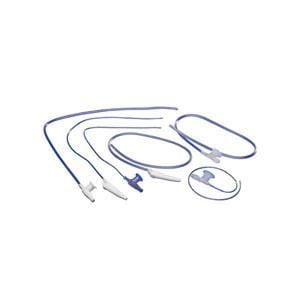 Pediatric Graduated Suction Catheter Kit with Safe-T-Vac Valve ''8 Fr, Purple, 1 Count''