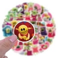thumbnail image 3 of 55Pcs Cute Cartoon Vinyl Stickers for Kids Scrapbooking, Funny Movie Waterproof Decals for Teens, Laptop, Diary, Luggage, Skateboard, 3 of 8